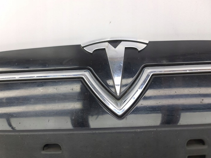 фото №12, Tesla модель s 2015 маскировочная накладка / решётка радиатора / решётка верхняя радиатор