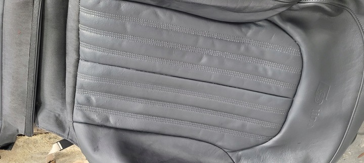 фото №8, A6 c7 4g сиденье кожа обшивка правая правые перед sline a7 4g