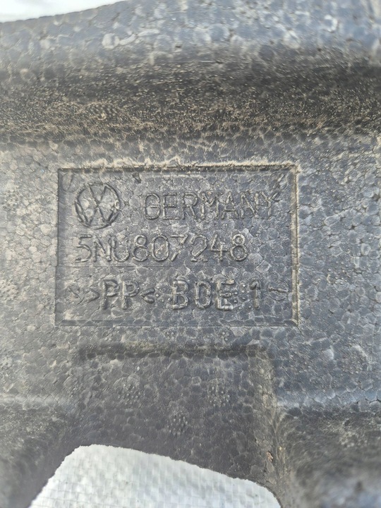 фото №8, Vw tiguan 5na 07- абсорбер піна бампера передньої 5n0807248