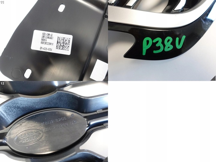 фото №12, Range rover evoque ii l551 18- бампер решётка радиатора решётка решётка перед