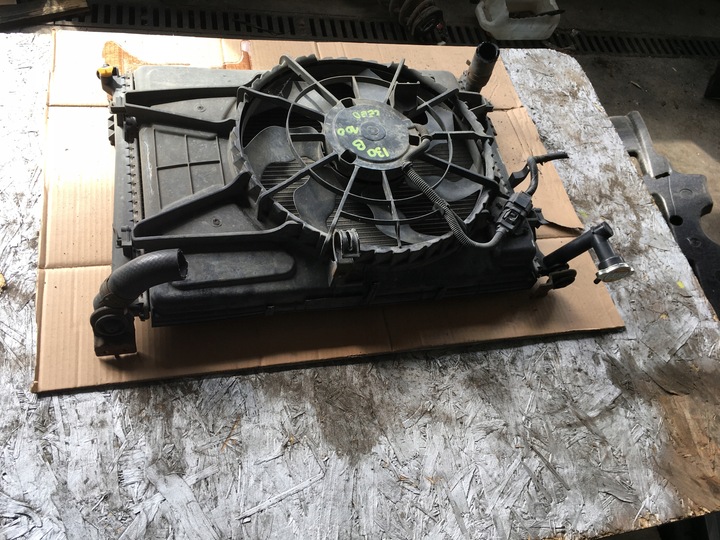 фото №5, Kia ceed i30 1.4b 1.6b радиаторов воды вентилятор