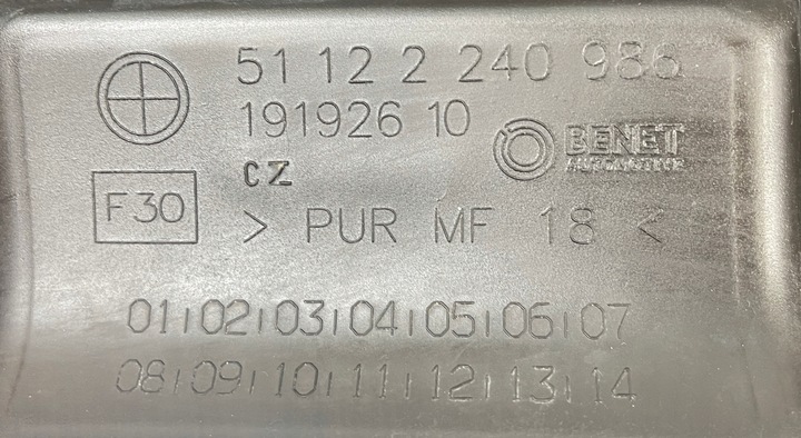 фото №9, ^ bmw 3 f30 спойлер бампера зад 2240985