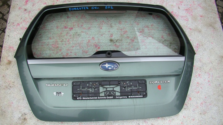 фото №1, Крышка зад subaru forester ii 06-08r рестайлинг 5f2