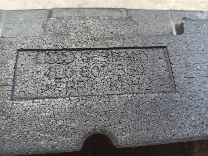 фото №3, Абсорбер піна бампера перед audi q7 4l0807550