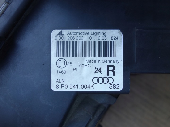 фото №8, Фара audi a3 рестайлинг 8p0 03-08 правая oem