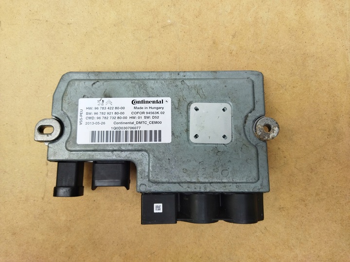 фото №1, Citroen peugeot модуль старт сплав блок керування