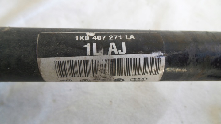 фото №6, Напіввісь półoos ліва 1.4 tsi 1k0407271la vw yeti