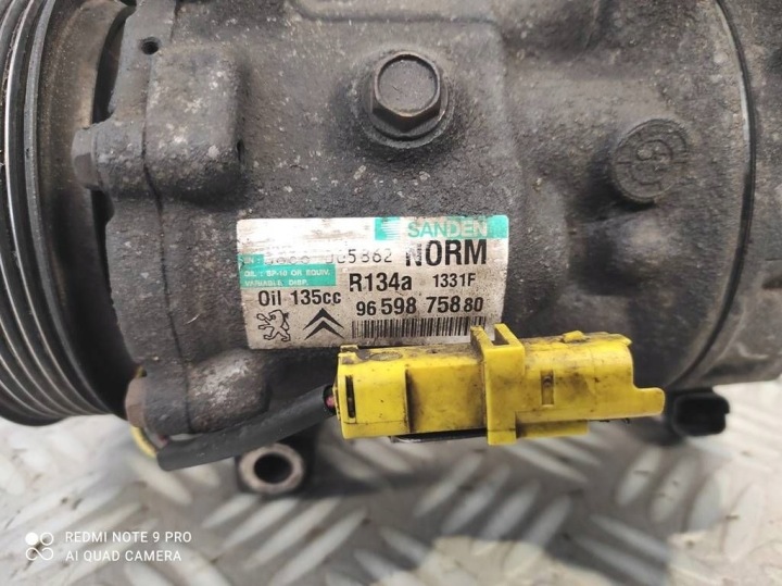фото №6, Компрессор кондиционера перед citroen berlingo r134a1331f