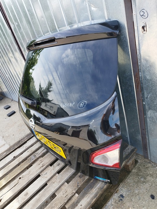 фото №10, Кришка багажника скло зад qashqai i j10 +2 рестайлінг 2010-2013 оригінал z11 g