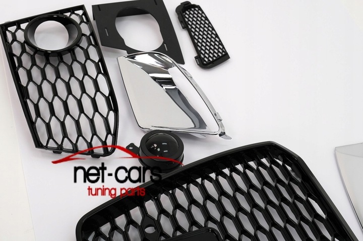 фото №14, Бампер решётка радиатора audi a8 d4 4h 14-18 рестайлинг образец rs 8 s8