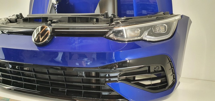 фото №6, Vw golf 8 viii r20 комплектний перед бампер капот лампа крило iq light