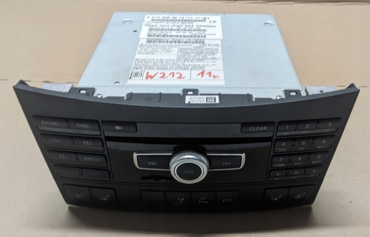 фото №1, Mercedes w212 3.0 cdi 11r радіо програвач навігація a2129004614