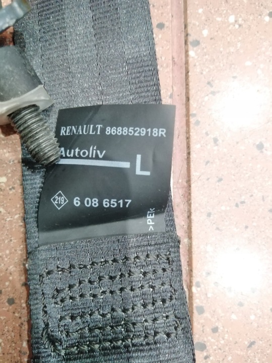 фото №11, Dacia stepway/sandero po рестайлінг 2 x подушка безпеки + 2 x pas безпеки