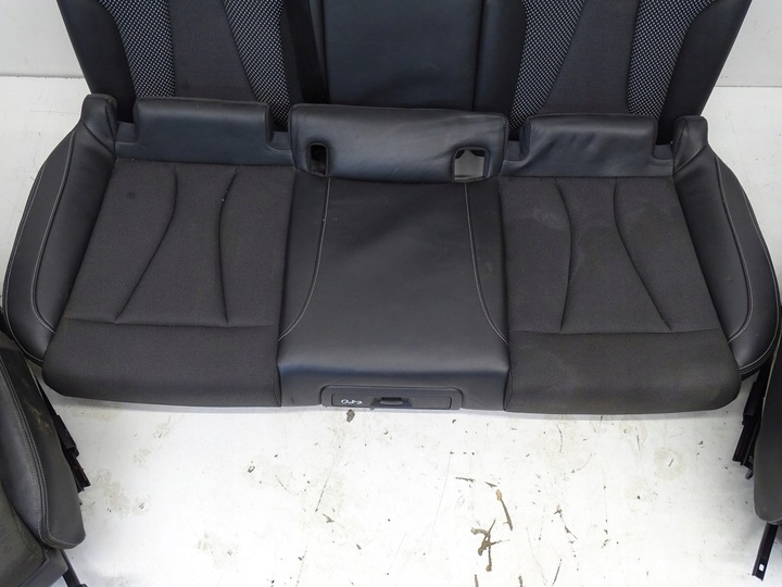 фото №8, Kpl сидіння диван оббивка шкіра напівшкіра audi a3 8v 3d hb s-line