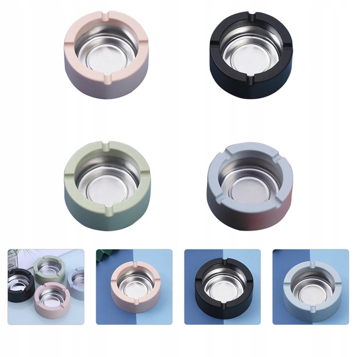 фото №7, 4 штук креативний салон попільничка домашня