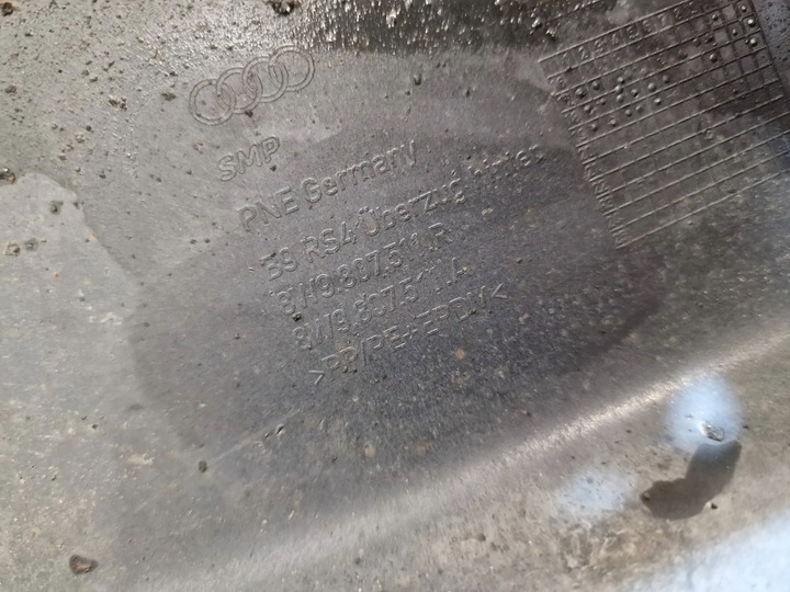 фото №14, Audi rs4 a4 b9 8w бампер зад оригинал