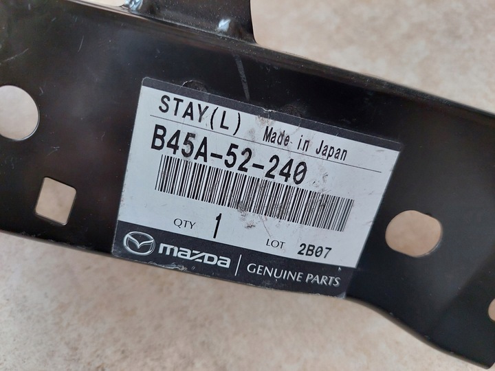 фото №6, Кронштейн - крепление крыльев - mazda 3 iii 14-18