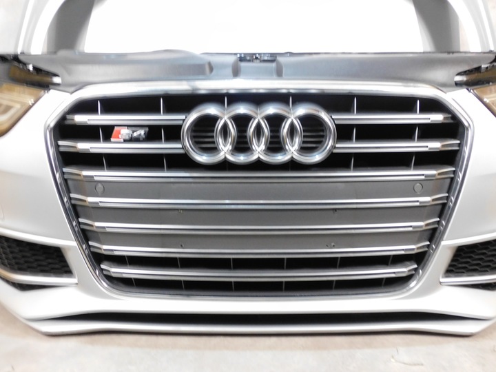 фото №6, Audi s4 b8 8k рестайлинг a4 комплектный перед бампер лампы капот pas
