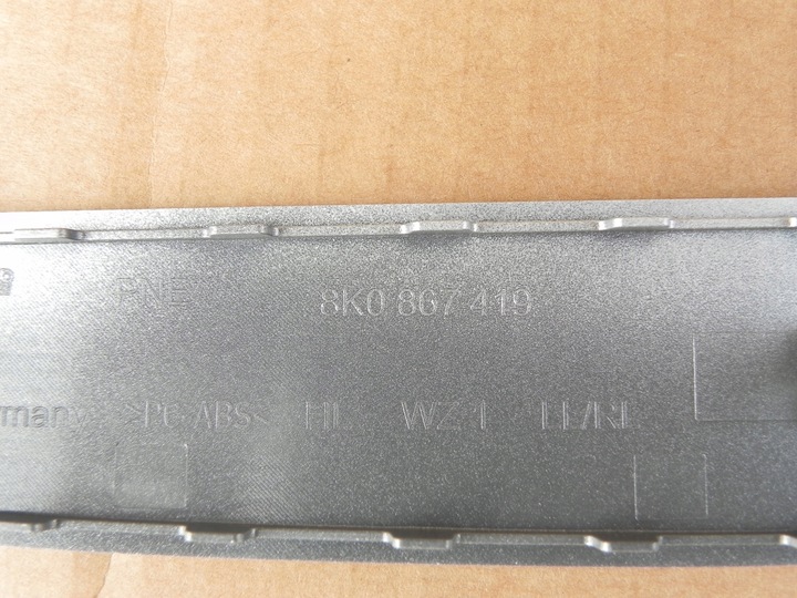 фото №13, Audi a5 8t 8t0 рестайлінг планка dekor панелі тунелю двері комплект