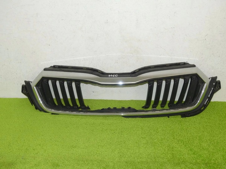 фото №1, Решітка радіатора решітка хром octavia 4 iv 5e3 20- ідеальний стан оригінал