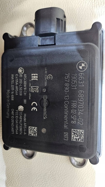 фото №7, Радар датчик дистронік кріплення bmw 6897034-02