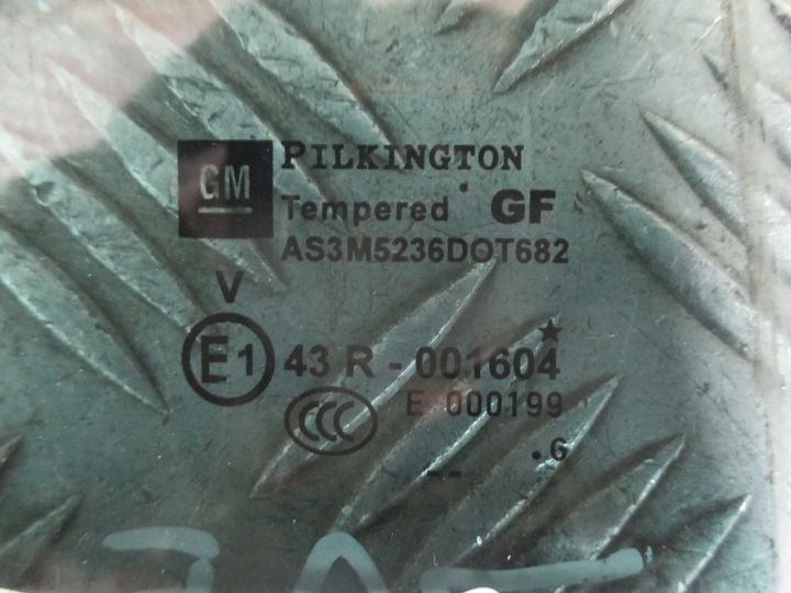 фото №2, Скло праві зад opel zafira b 05-08r