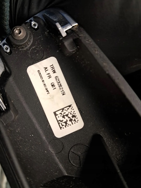 фото №11, Mercedes-be e класс w212 подушки воздушные подушка безопасности ремни комплект