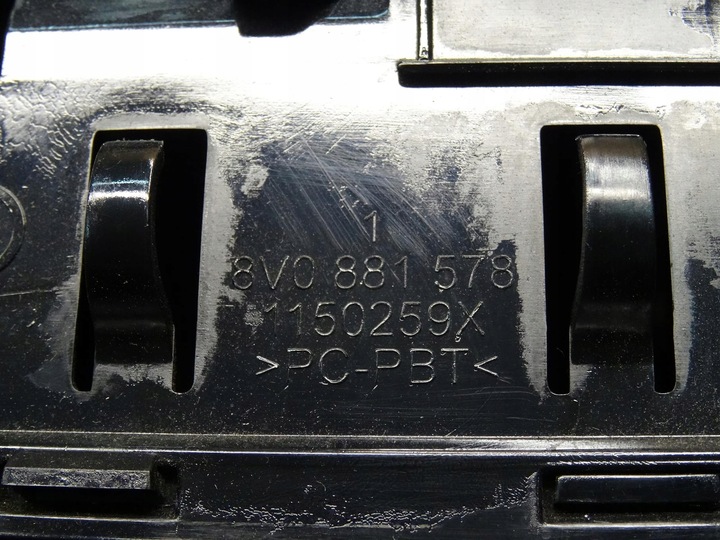 фото №12, Audi a3 8v 12-18 полиця бардачок сидіння праві перед переднє 8v0881578