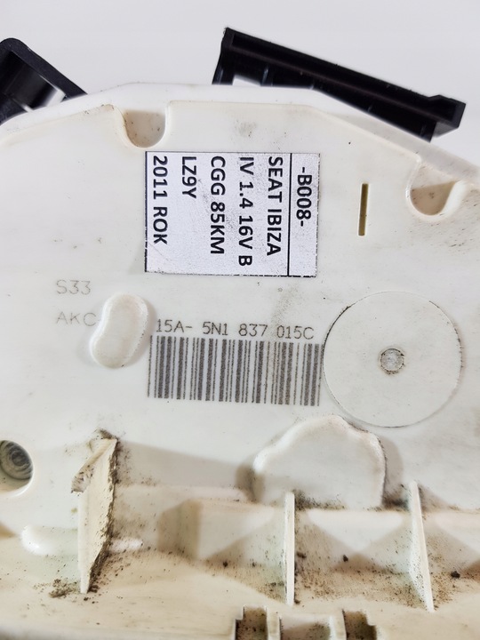 фото №9, Замок двері лівий перед 5n1837015c seat vw skoda