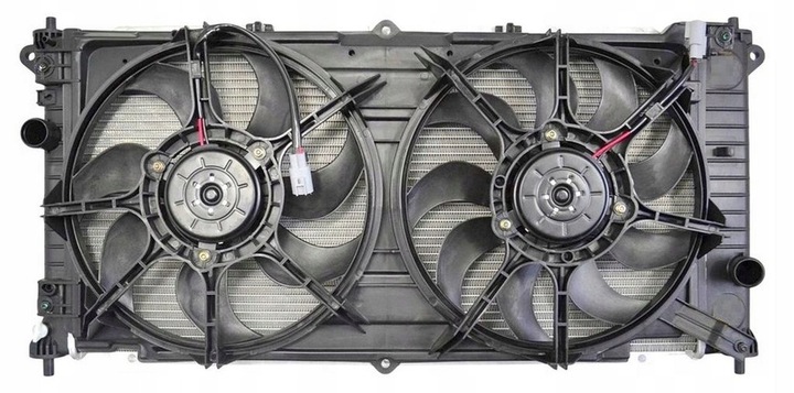 фото №1, Ssangyong korando actyon sports 2011- вода + вентилятор