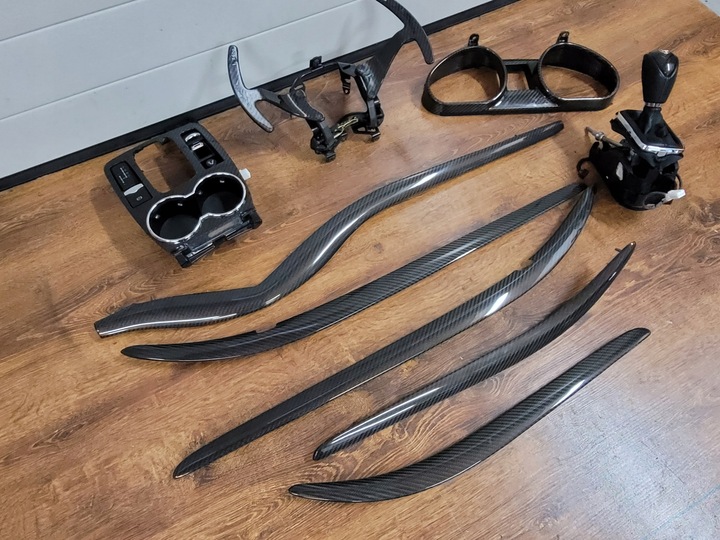 фото №3, Granturismo mc stradale планки декоративный внутренние декоры карбон