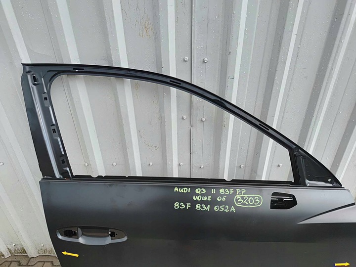 фото №2, Audi q3 ii sportback 83f дверь правые перед передние новое оригинальный номер 3203