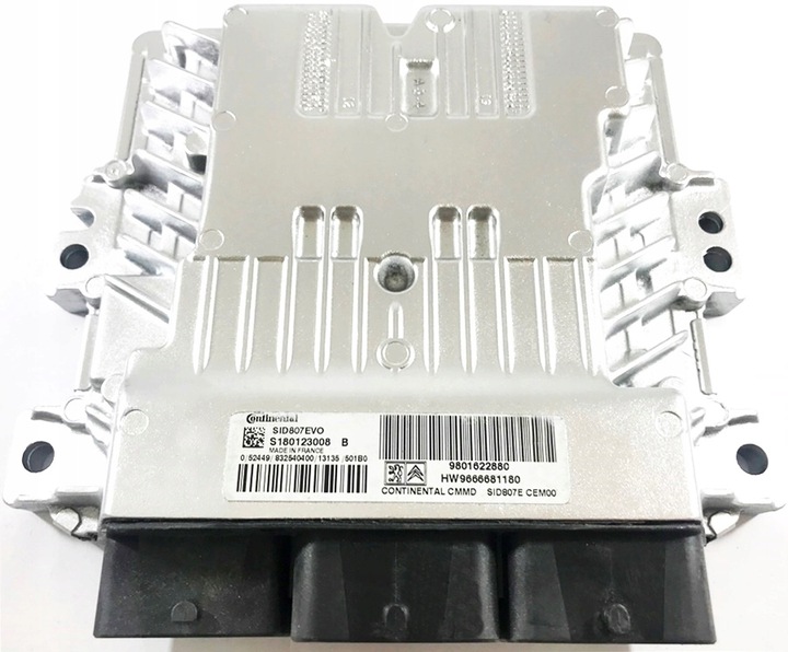 фото №1, Компьютер ecu citroen c4 1.6 s180123008b 9801622880