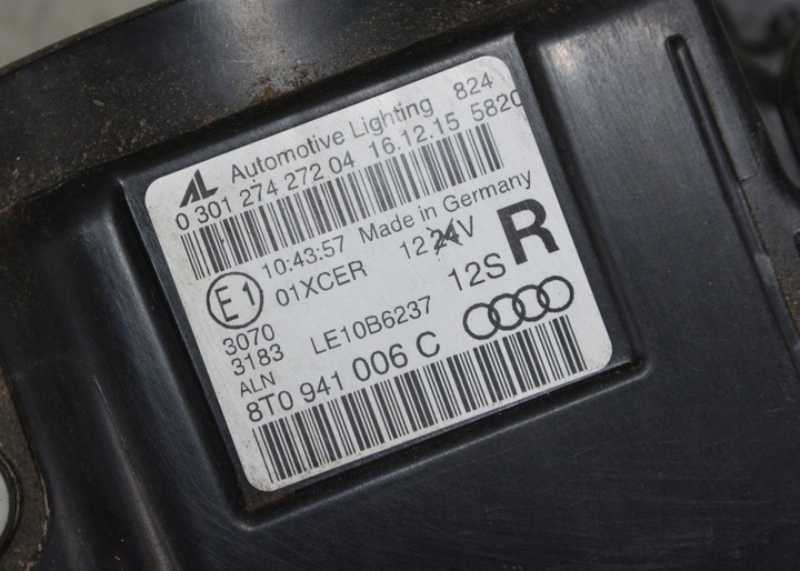 фото №13, Audi a5 рестайлинг перед капот лампы pas переднее bez покраска ly9c комплект идеальное состояние