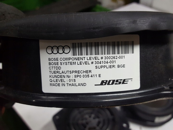 фото №8, Audi a3 8p 8p7 рестайлінг 08-12r cabrio динаміки bose підсилювач 8p7035223h