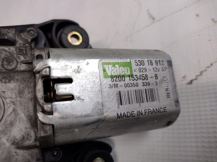 фото №9, Двигунчик задньої двірники renault scenic ii 2 8200153458b