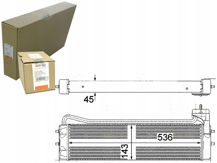 фото №1, Радіаторів масла [behr hella]