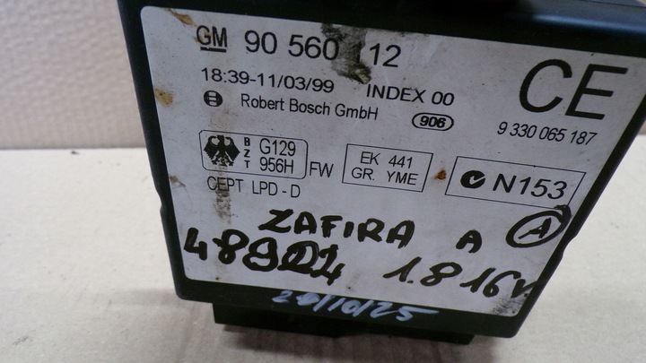 фото №7, Zafira a 1.8 16v набір стартовий 90582539