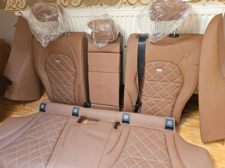 фото №15, Mercedes w205 designo рестайлінг sedan сидіння шкіра підігрів захист колонки нове !!!