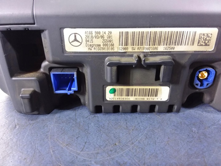 фото №4, Mercedes a w176 рестайлінг екран дисплей радіо навігація