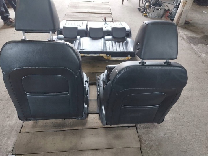 фото №10, Skoda superb iii сиденья / диван / комплект кожа подогрев