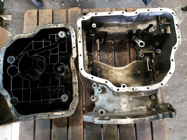 фото №7, Audi 3.0 tdi верхняя нижняя поддон масляная 059103603ag 059103602f