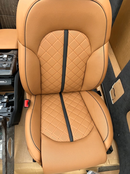 фото №4, Audi a8 d4 4h рестайлинг сиденья audi exclusive длинный туннель версия полный бизнес
