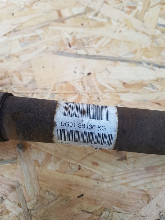 фото №6, Ford mondeo mk5 полуось правая dg91-3b436-kg