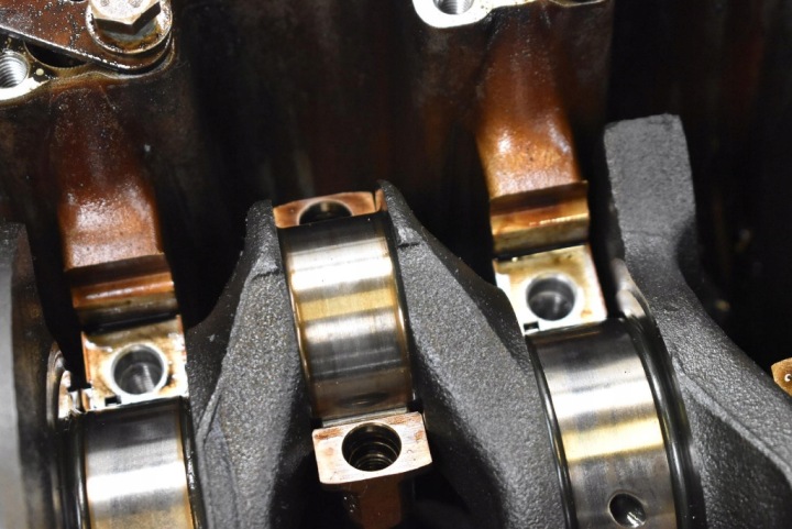 фото №11, Blok низ двигуна вал поршні 1748450 bmw e39 2.5i 170 km 95-00