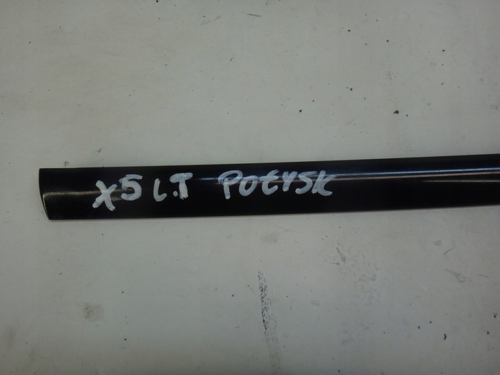 фото №4, Планка стёкла тень line левый зад bmw x5 e53 чёрный блеск