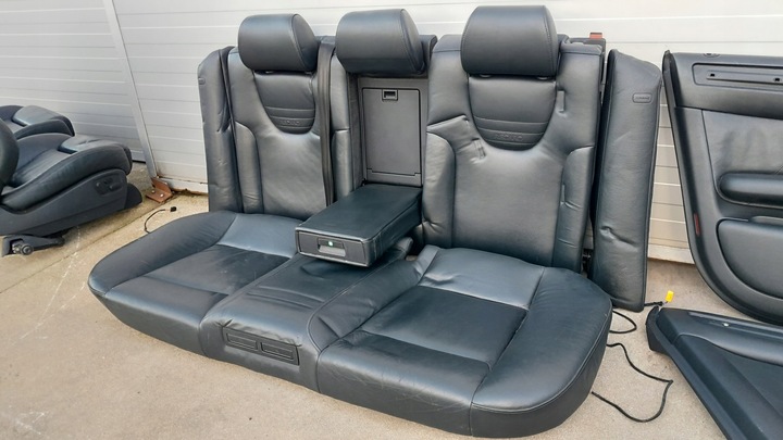 фото №15, Сиденья recaro кожаные w pełnej elektryce кожа подогрев перед+ зад audi a6 c5