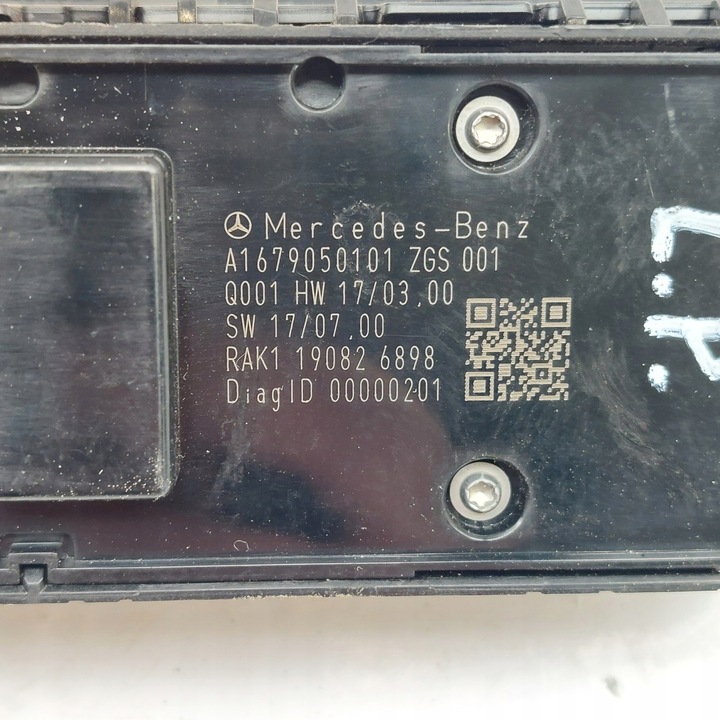 фото №12, Mercedes a35 w177 панель стекло зеркал левый перед руль