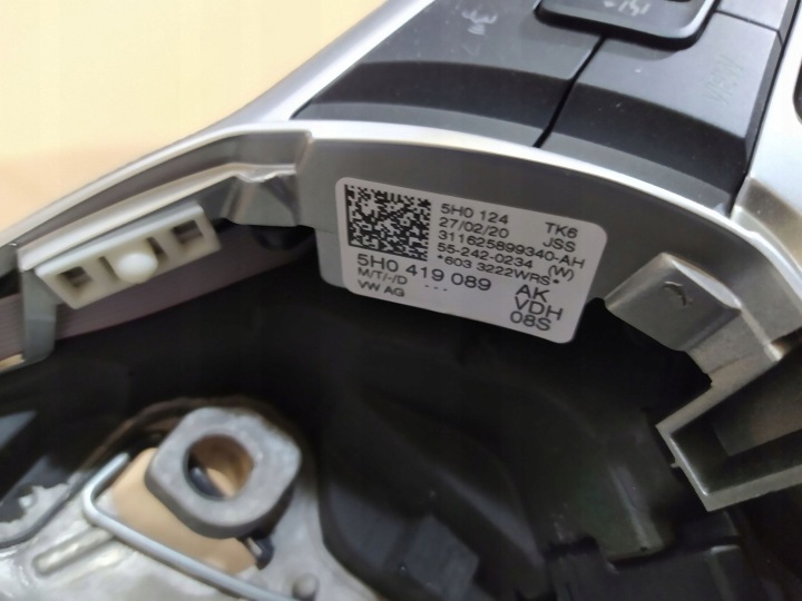 фото №7, Volkswagen passat b8 рестайлинг 5h0419089 руль