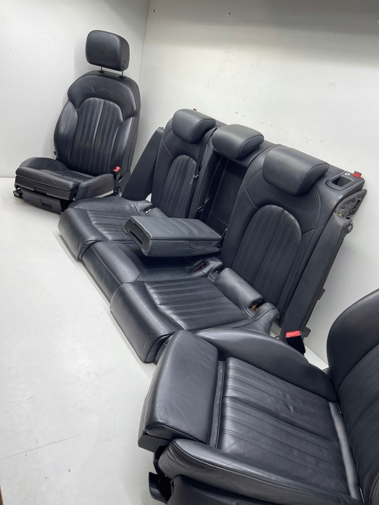 фото №13, Audi a6 c7 sedan s-line сидіння сидіння перед i зад підігрів комплект доставка